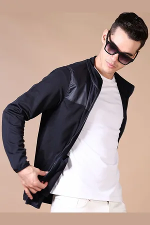 V-Mart Men Front-Open Cotton Sweatshirt