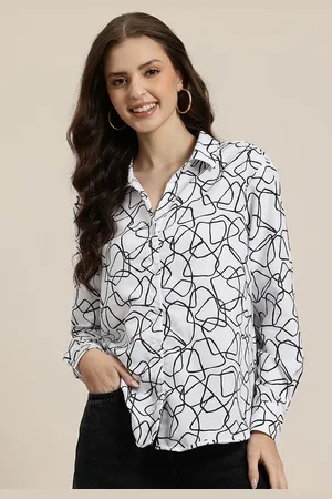 HERE&NOW Women Opaque Printed Casual Shirt