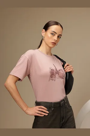 Chemistry Graphic Printed Drop-Shoulder Sleeves T-shirt