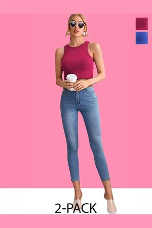 Mast & Harbour Cotton Crop Top