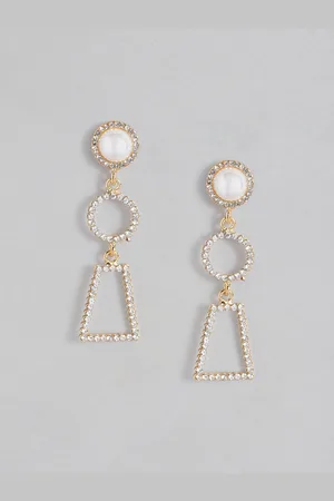 DressBerry Geometric Drop Earrings