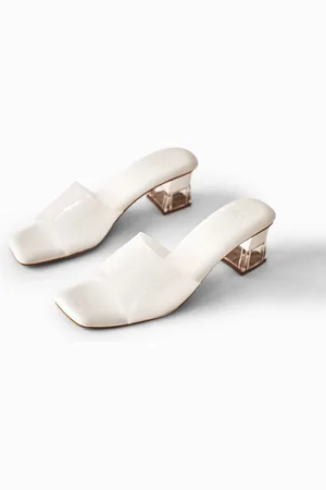 The Label Life Open Toe Block Heels