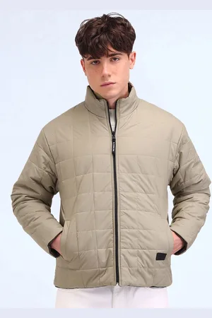 Flying Machine Men Brand Logo Woven Jacket