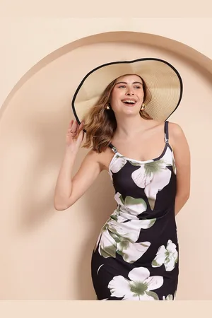 Mast & Harbour Floral Printed Maxi Beach Dress