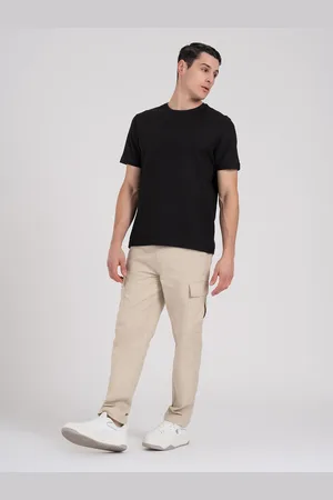 Red Tape Men Relaxed Cargos Trousers