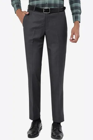 Metal Men Slim Fit Formal Trousers