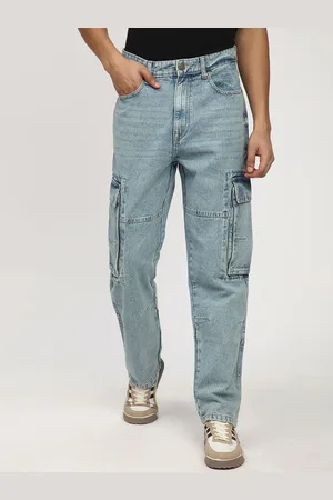 R&B Men Relaxed Fit Light Fade Jeans
