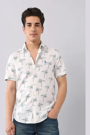 Ralph Lauren Men Classic Opaque Printed Casual Shirt