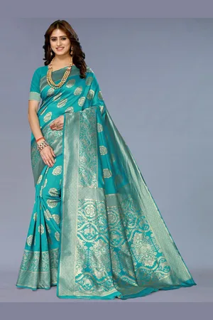 Varanga Woven Design Zari Banarasi Saree