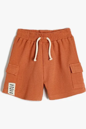 Koton Boys Mid-Rise Cotton Shorts