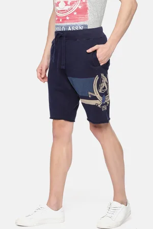 Ralph Lauren Men Navy Solid Regular Fit Regular Shorts