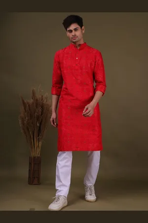 SHIWAM ETHNIX Ethnic Motifs Printed Regular Kurta with Pyjamas