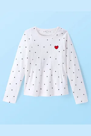 ARIAS Embellished Cotton Longline Top