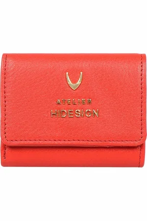 Hidesign Women Three-Fold Leather Wallet