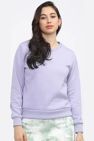 Tokyo Talkies Women Purple Sweatshirt