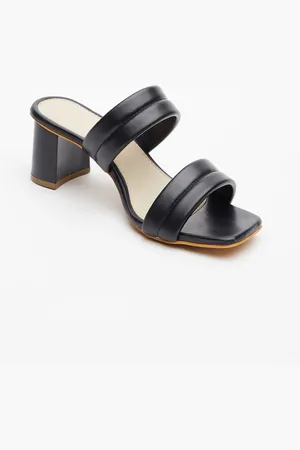 Tokyo Talkies Square Toe Block Heels
