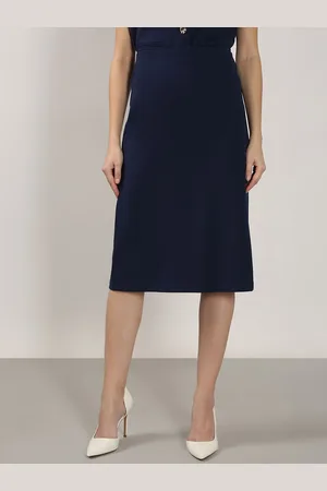 VERO MODA Straight Midi Skirt