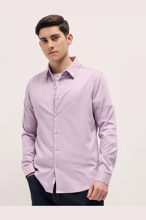 The Bear House Men Slim Fit Opaque Casual Shirt