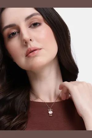 DressBerry Rose Gold Toned Chain and Pendant