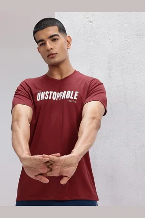 HRX Typography Print Regular Fit Training T-shirt