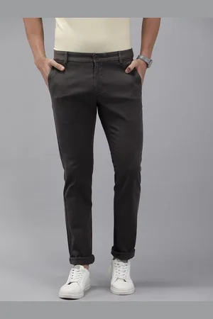 Arrow Men Slim Fit Low-Rise Regular Trousers
