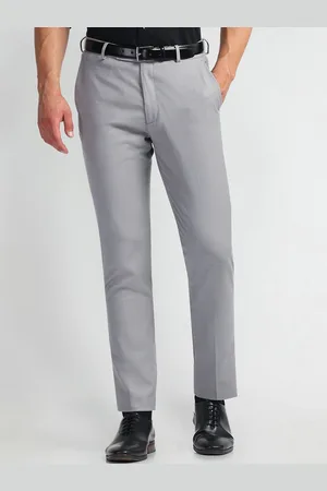 Arrow Men Mid-Rise Super Slim Fit Formal Trousers