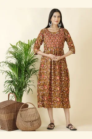 Moda Rapido Floral Print Fit & Flare Maxi Dress
