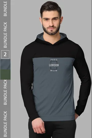 bullmer Pack Of 2 Printed Cotton T-shirt