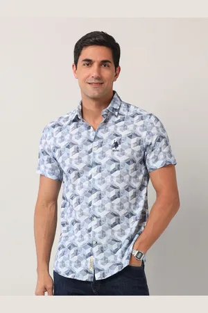 Ralph Lauren Men Classic Opaque Printed Casual Shirt