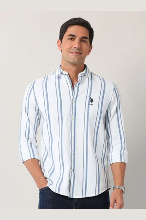 Ralph Lauren Men Classic Opaque Striped Casual Shirt