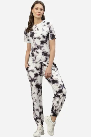 Moda Rapido Printed Short Sleeves Top With Trousers Co-Ord Set
