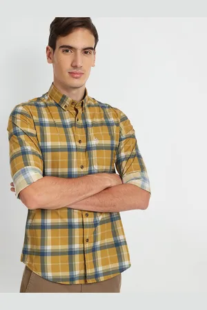 Ralph Lauren Men Tartan Checked Casual Cotton Shirt