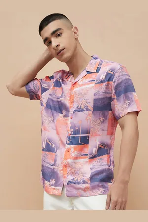 Lifestyle Men Opaque Printed Casual Shirt