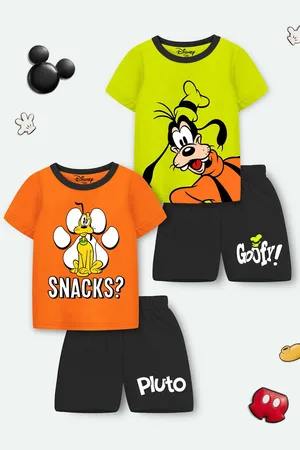 Miss and Chief Boys Printed T-shirt with Shorts