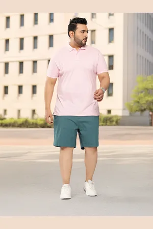 Sztori Men Plus Size Printed Chino Shorts