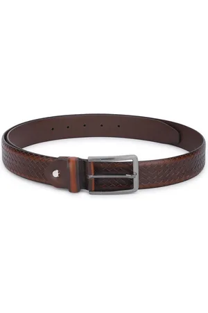WROGN Men Textured Leather Formal Belt