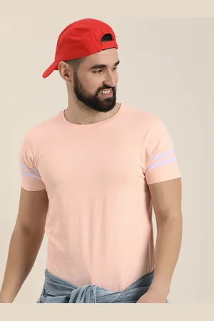 HERE&NOW Round Neck Pure Cotton T-Shirt