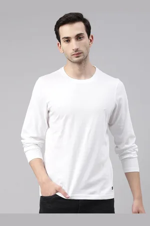 Bushirt Men White Applique T-shirt
