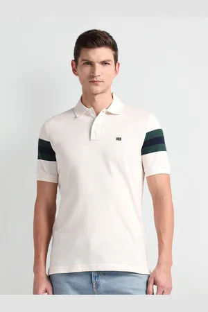 Arrow Colourblocked Polo Collar T-Shirt