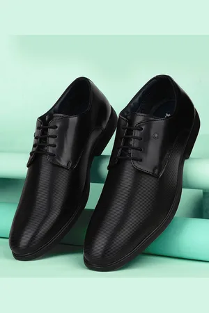 Bata Men Lace-Up Formal Derby Shoes