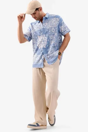 Moda Rapido Men Comfort Opaque Printed Casual Shirt