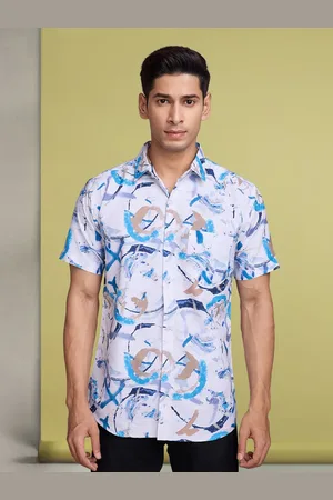 Moda Rapido Men Standard Floral Opaque Printed Casual Shirt