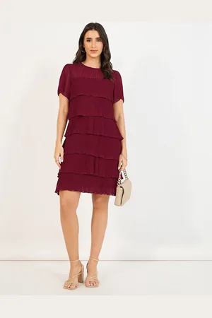 Styli Women Boat Neck Sheath Dress