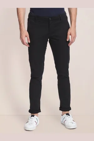 U.S. Polo Assn. Men Regular Fit Mid-Rise Chinos