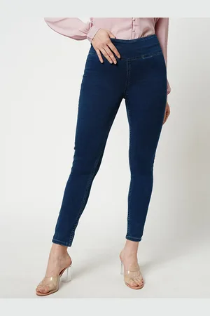 ONLY Skinny Fit Washed Zip Closure Denim Jeggings