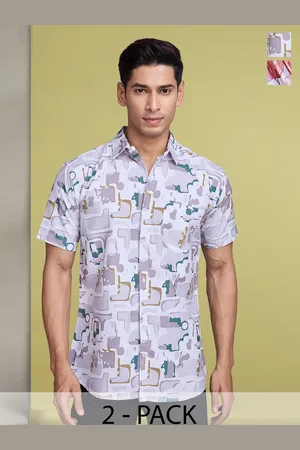 Moda Rapido Men Standard Floral Printed Casual Shirt
