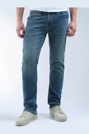 Flying Machine Men Cotton Slim Fit Light Fade Jeans