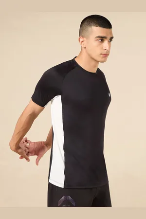 Cult Men Black Base Layer Run Full Sleeve Tshirt
