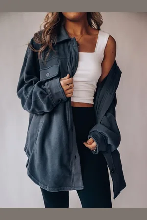 HERE&NOW Women Original Opaque Casual Shirt