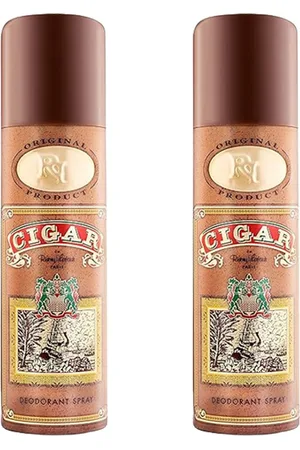 LOMANI Set of 2 Cigar Long Lasting Deodorant Spray - 200g Each